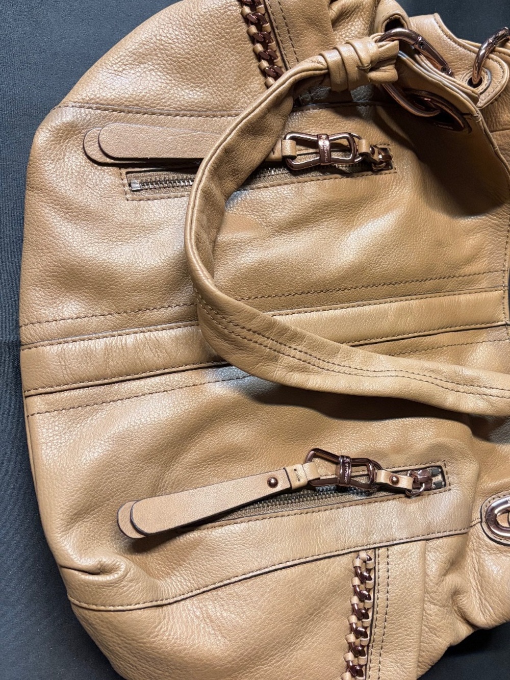 Light Brown B.Makowsky Bag